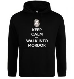 Чоловіча толстовка (худі) Keep calm and walk into Mordor