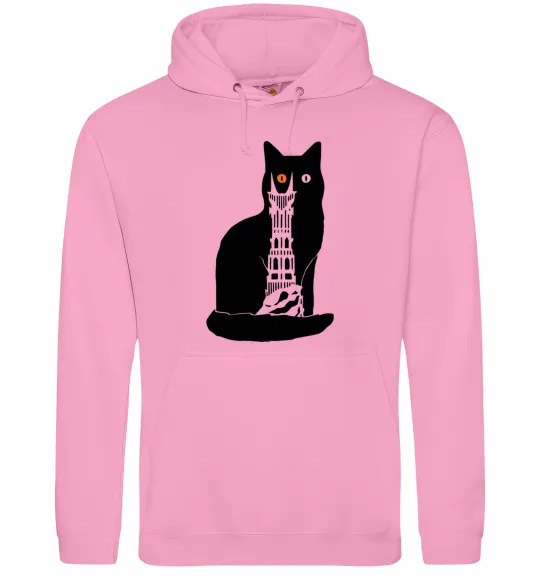 Чоловіча толстовка (худі) Кот Мордора Рожевий фото