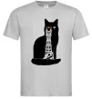 Чоловіча футболка Кот Мордора Сірий Чоловіча футболка Кот Мордора Сірий фото