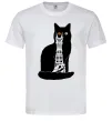 Чоловіча футболка Кот Мордора Білий Чоловіча футболка Кот Мордора Білий фото