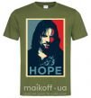 Мужская футболка Hope Aragorn Оливковый фото