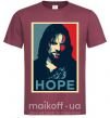 Мужская футболка Hope Aragorn Бордовый фото