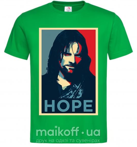 Чоловіча футболка Hope Aragorn Зелений фото