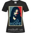 Жіноча футболка Hope Aragorn Чорний фото