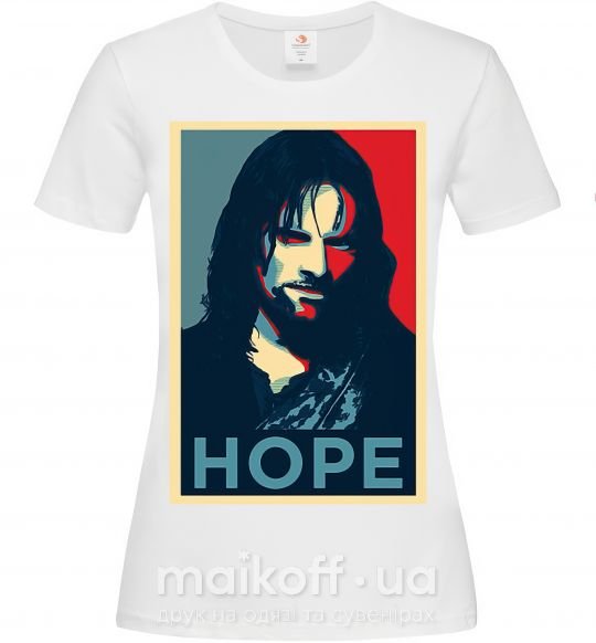 Женская футболка Hope Aragorn Белый фото
