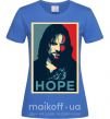 Женская футболка Hope Aragorn Ярко-синий фото