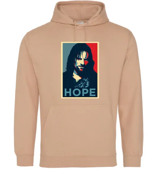 Мужская толстовка (худи) Hope Aragorn Песочный фото