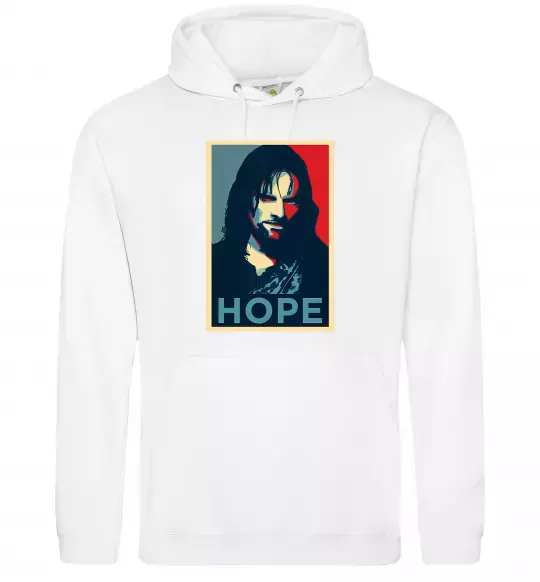 Женская толстовка (худи) Hope Aragorn Белый фото
