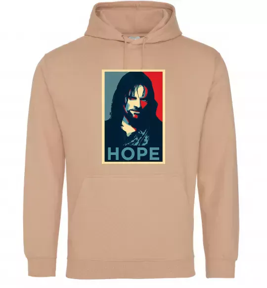 Женская толстовка (худи) Hope Aragorn Песочный фото