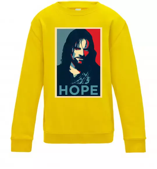 Детский Свитшот Hope Aragorn Солнечно желтый фото