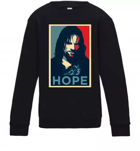 Детский Свитшот Hope Aragorn Черный фото