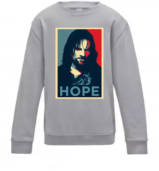 Детский Свитшот Hope Aragorn Серый меланж фото