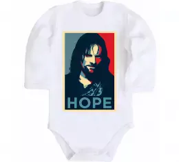 Дитячий бодік Hope Aragorn Білий фото