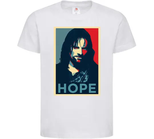 Детская футболка Hope Aragorn Белый фото