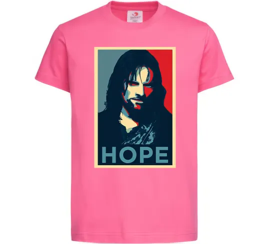 Детская футболка Hope Aragorn Ярко-розовый фото