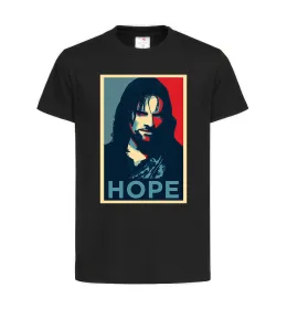 Дитяча футболка Hope Aragorn Чорний фото