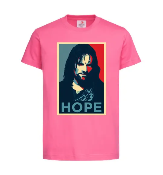 Детская футболка Hope Aragorn Ярко-розовый фото