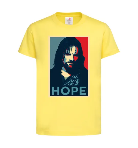 Детская футболка Hope Aragorn Лимонный фото