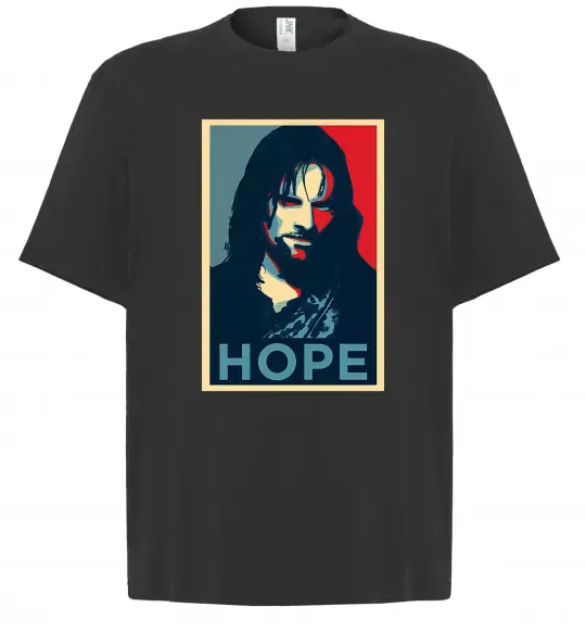 Футболка Оверсайз Hope Aragorn Чорний фото