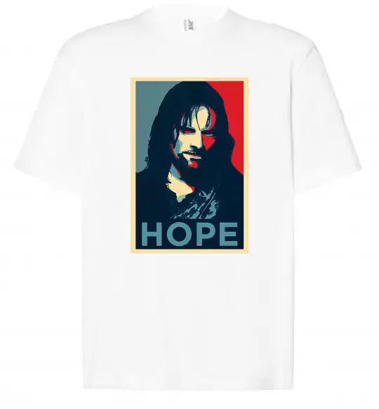 Футболка Оверсайз Hope Aragorn Білий фото