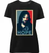 Жіноча преміум футболка Hope Aragorn Чорний фото