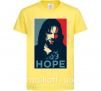 Дитяча футболка Hope Aragorn Лимонний фото
