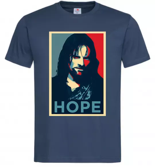 Чоловіча футболка Hope Aragorn Темно-синій фото
