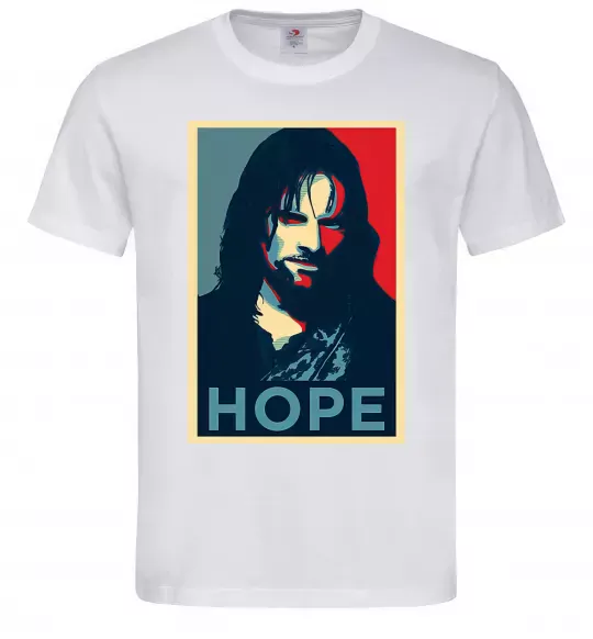 Чоловіча футболка Hope Aragorn Білий фото