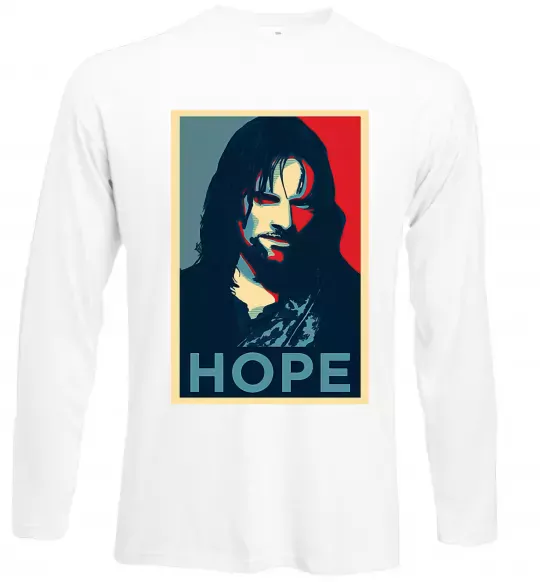 Лонгслив Hope Aragorn Белый фото