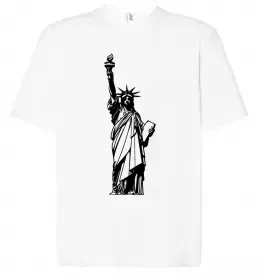 Футболка Оверсайз I LOVE NY Белый фото