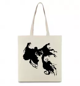 Эко-сумка Дементор Бежевый фото