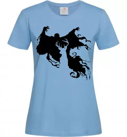 Жіноча футболка Дементор Блакитний фото