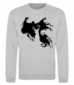 Свитшот Дементор Серый меланж фото