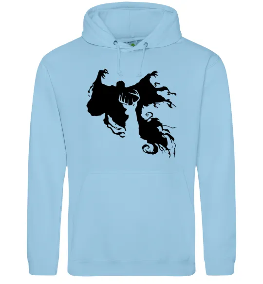 Чоловіча толстовка (худі) Дементор Блакитний фото