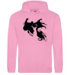 Женская толстовка (худи) Дементор Розовый фото