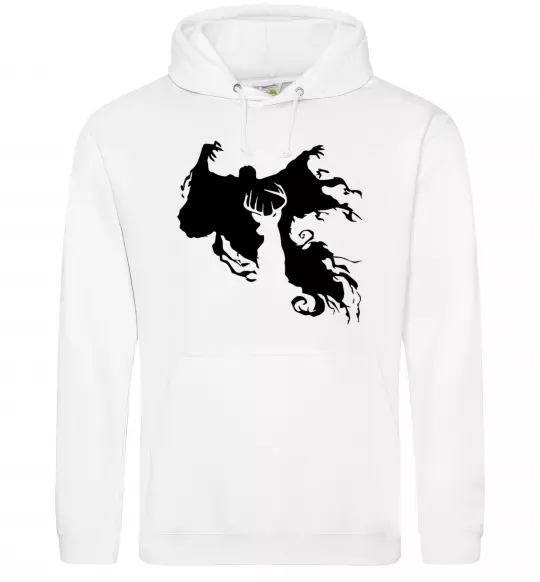 Жіноча толстовка (худі) Дементор Білий фото