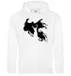 Жіноча толстовка (худі) Дементор Білий фото