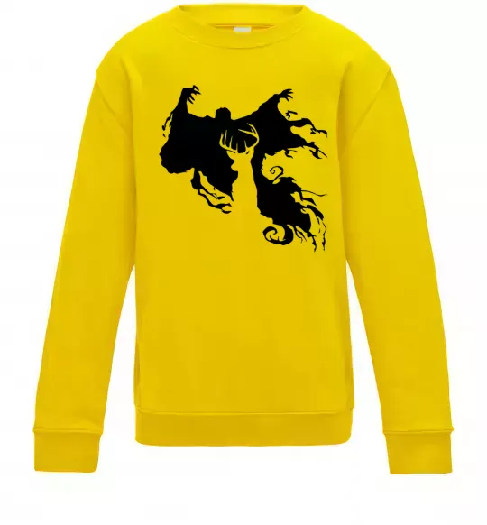 Детский Свитшот Дементор Солнечно желтый фото