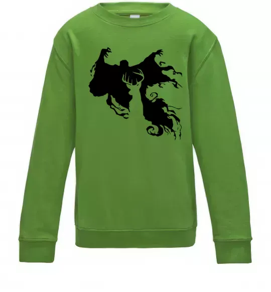 Детский Свитшот Дементор Лаймовый фото