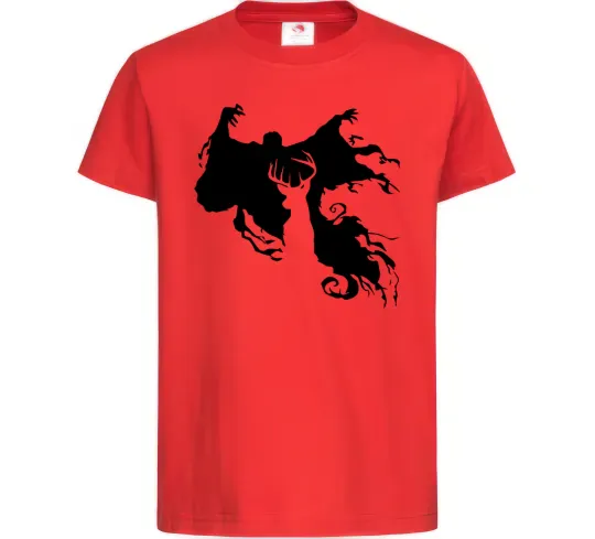 Дитяча футболка Дементор Червоний фото