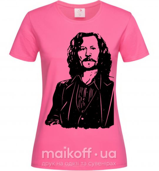 Жіноча футболка Сириус Блэк Яскраво-рожевий фото
