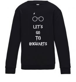 Детский Свитшот Let's go to Hogwarts Детский Свитшот Let's go to Hogwarts