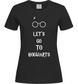 Женская футболка Let's go to Hogwarts Женская футболка Let's go to Hogwarts