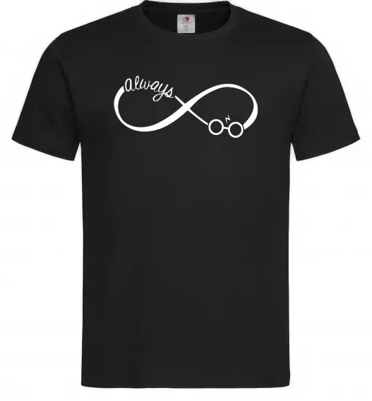 Чоловіча футболка Potter always Чорний фото