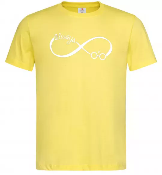 Чоловіча футболка Potter always Лимонний фото