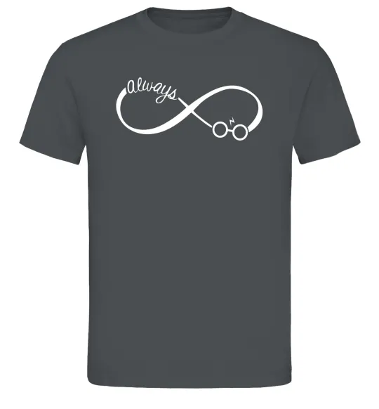 Чоловіча футболка Potter always Графіт фото