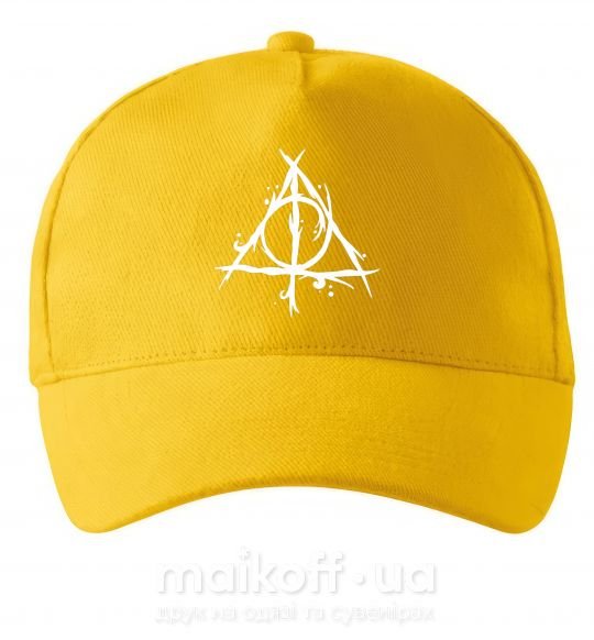 Кепка Deathly Hallows symbol Сонячно жовтий фото
