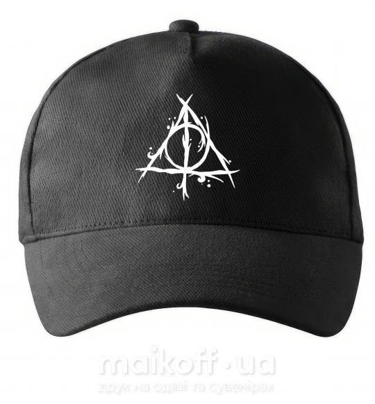 Кепка Deathly Hallows symbol Чорний фото