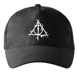 Кепка Deathly Hallows symbol Черный фото