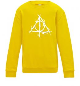 Детский Свитшот Deathly Hallows symbol